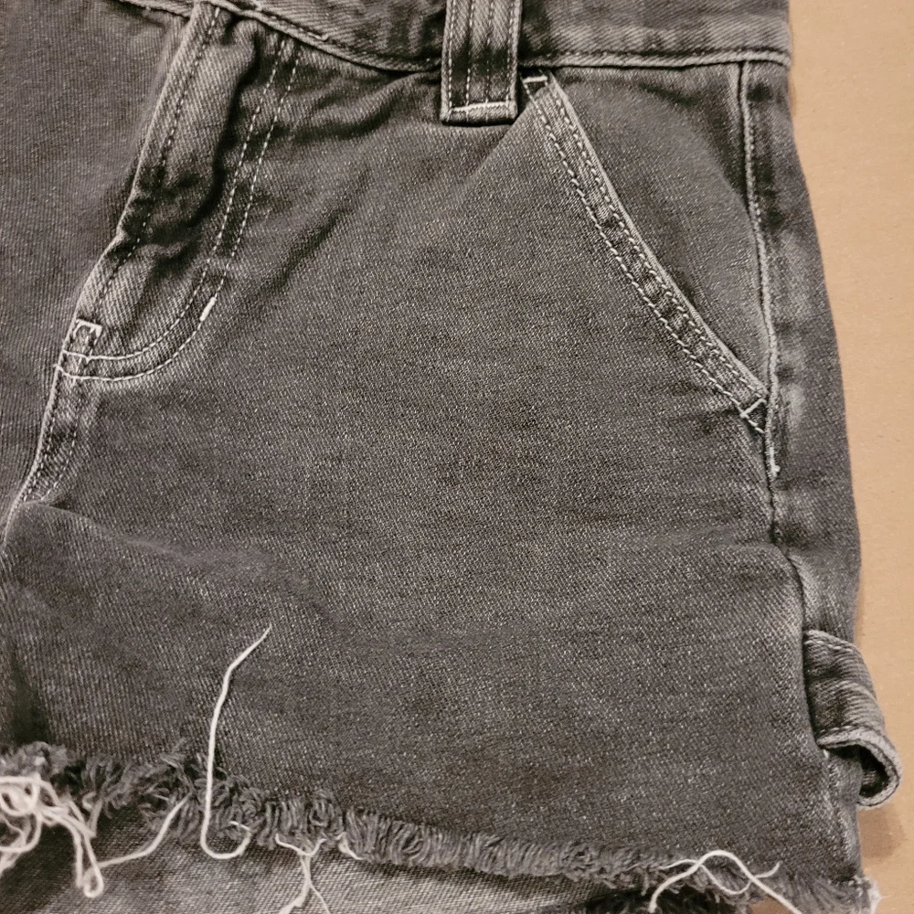 Pacsun Black Denim Shorts Size 25